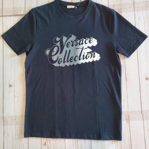 Versace Collection Other - Versace Collection Black T Shirt Spell Out Size S